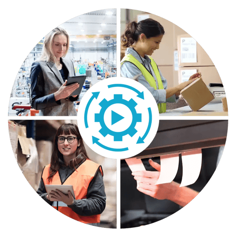 Automated printing with ezeep