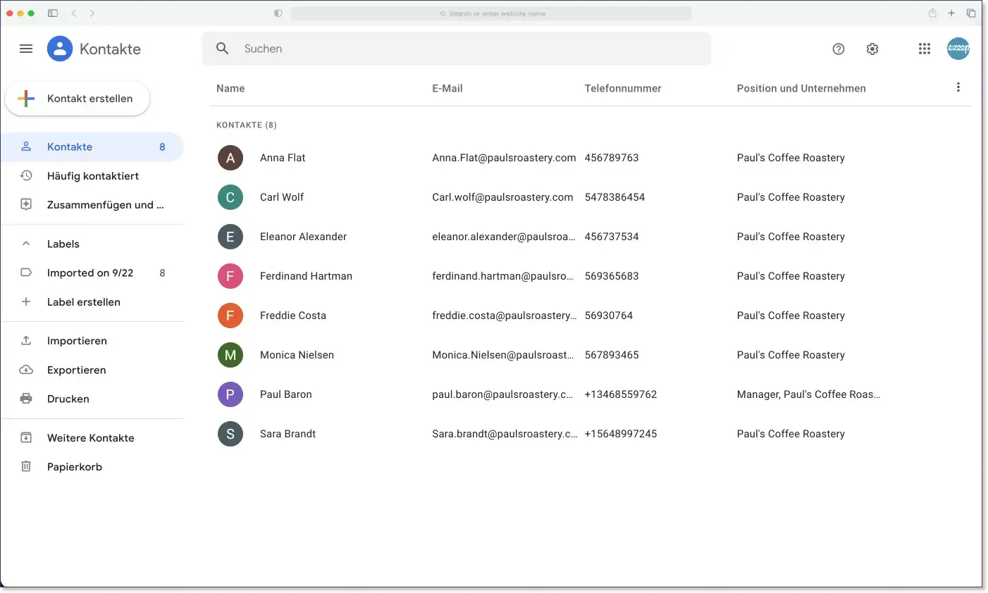 Google Kontakte drucken: So einfach geht deine Kontaktsicherung