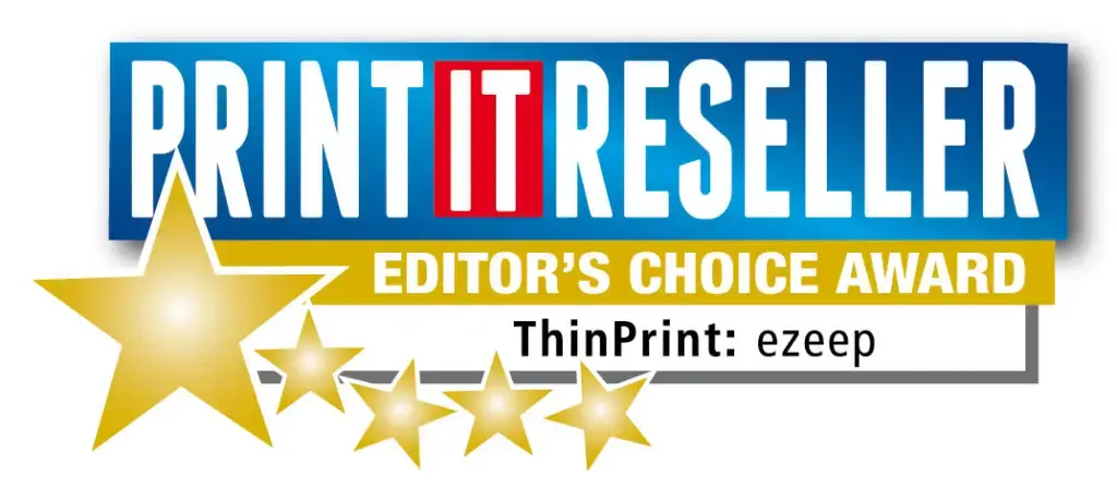 ezeep erhält den Kingswood Media Editor´s Choice Award