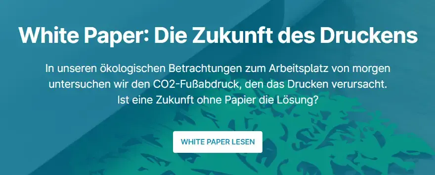 Nachhaltig drucken mit ezeep