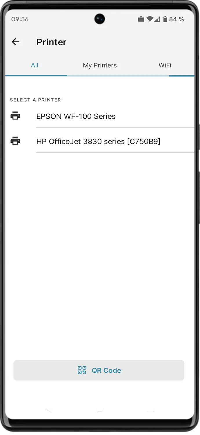 Print mobile from a Android phone 