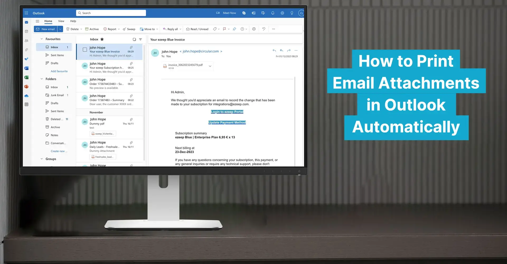 Automated Email Attachment Printing: Save Time, Boost Efficiency
