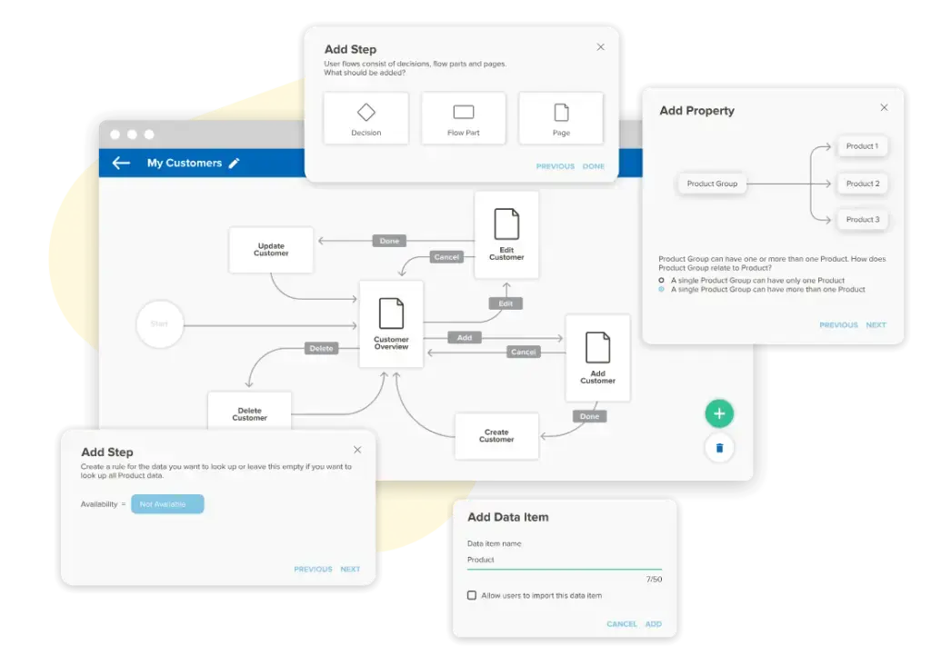 A screenshot of Triggre's supply chain automation interface.